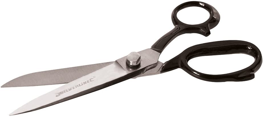 Silverline 820757 Stainless Steel Tailor Scissors 200mm