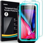 ESR Tempered-Glass for iPhone 8/7 Screen Protector [2-Pack] [Easy Installation Frame] [Case-Friendly] Premium Tempered-Glass Screen Protector for iPhone 8/7/6s/6